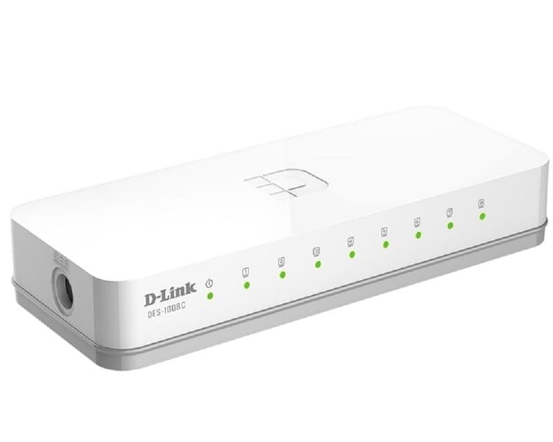 D-Link DES-1008C 8-Port Fast Ethernet Switch